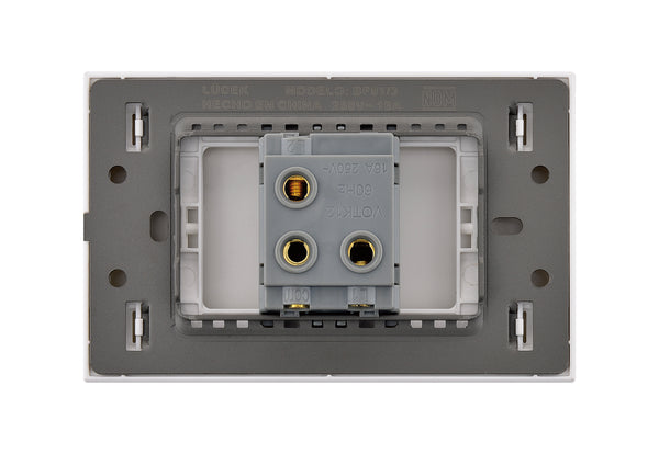 BF01/3-B PLACA PLANA CON 1 INTERRUPTOR DE ESCALERA DE 3 MÓDULOS FLAT B ...