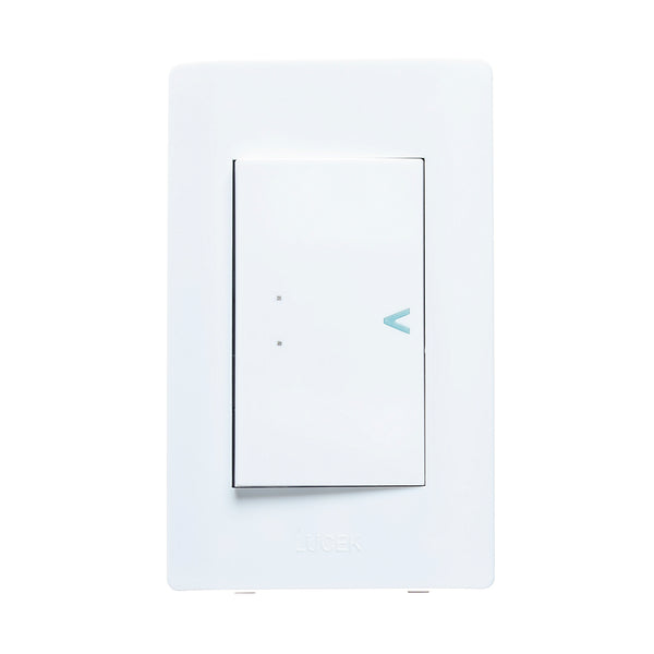 BA01/3-B PLACA CON 1 INTERRUPTOR DE ESCALERA DE 3 MÓDULOS. – Lucek